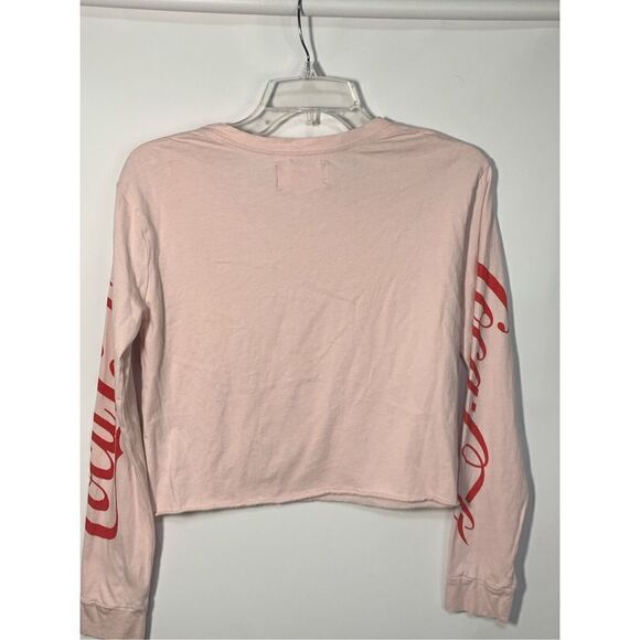 PacSun enjoy Coca-Cola cropped long sleeve T-shirt size medium ￼ - Picture 5 of 7